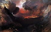 John Martins målning, "The Great Day of His Wrath", visar ilska.